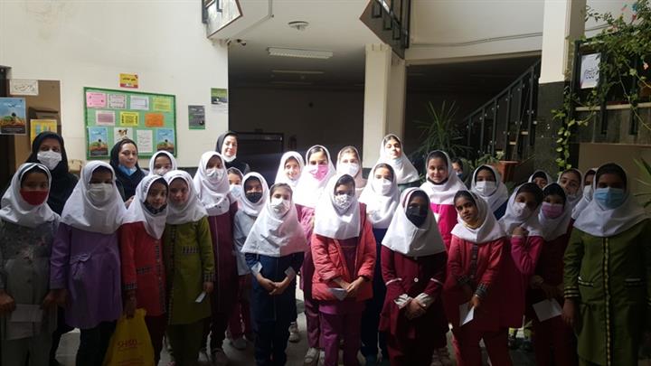 بازدید دبستان سمیه
