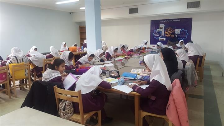 مسابقه نقاشی با موضوع کتاب و کتابخانه