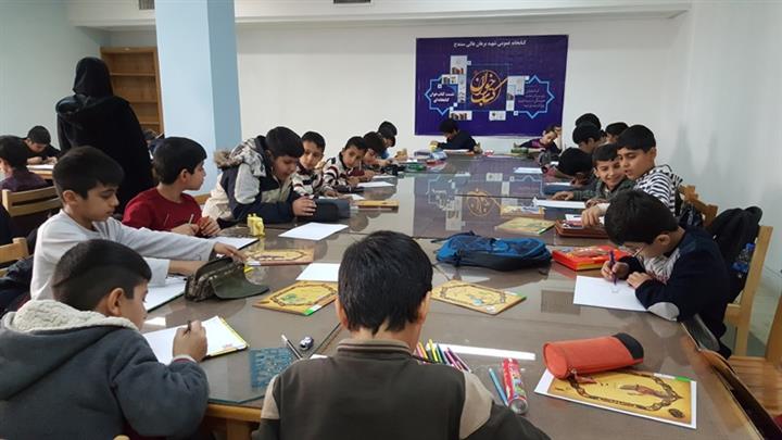 مسابقه نقاشی با موضوع کتاب و کتابخانه
